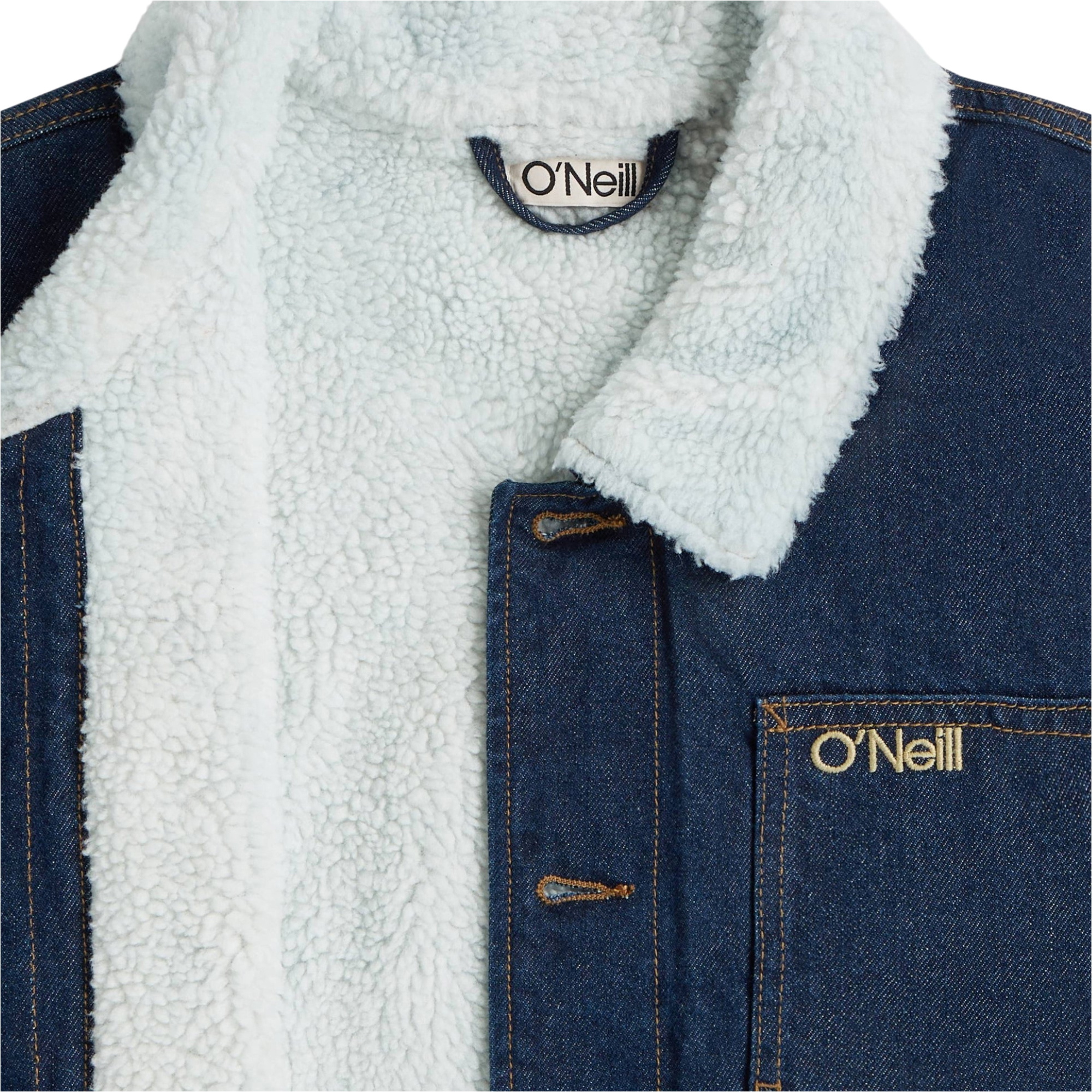 2026 O'Neill Mens O'riginals Denim Jacket 2500166 - Indigo Denim